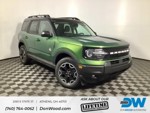 Green 2025 Ford Bronco Sport Outer Banks for sale in Athens, OH