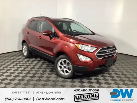 Red 2020 Ford EcoSport SE for sale in Athens, OH