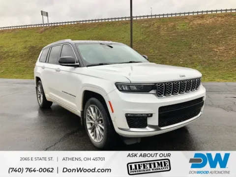 White 2022 Jeep Grand Cherokee L Summit for sale in Athens, OH