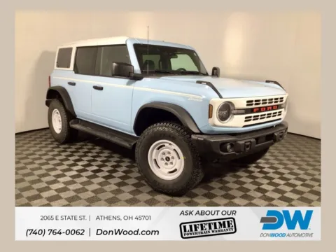Blue 2025 Ford Bronco Heritage Edition for sale in Athens, OH