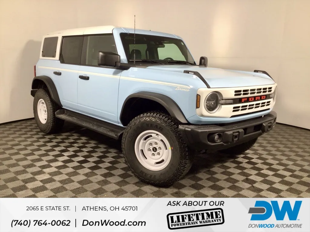 Blue 2025 Ford Bronco Heritage Edition for sale in Athens, OH