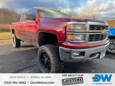 Red 2014 Chevrolet Silverado 1500 LT for sale in Athens, OH