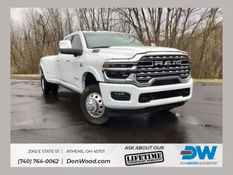 White 2025 Ram 3500 Limited for sale in Athens, OH