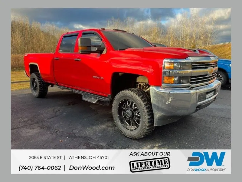 Red 2018 Chevrolet Silverado 3500HD Work Truck for sale in Athens, OH