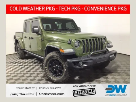 Green 2021 Jeep Gladiator Freedom for sale in Athens, OH