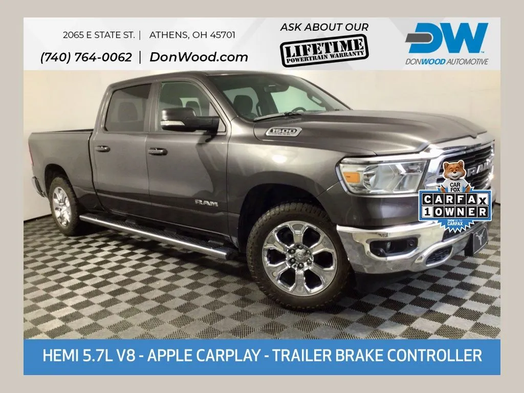 Gray 2021 Ram 1500 Big Horn/Lone Star for sale in Athens, OH