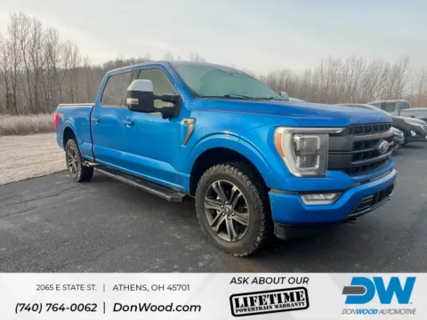 Blue 2021 Ford F-150 Lariat for sale in Athens, OH