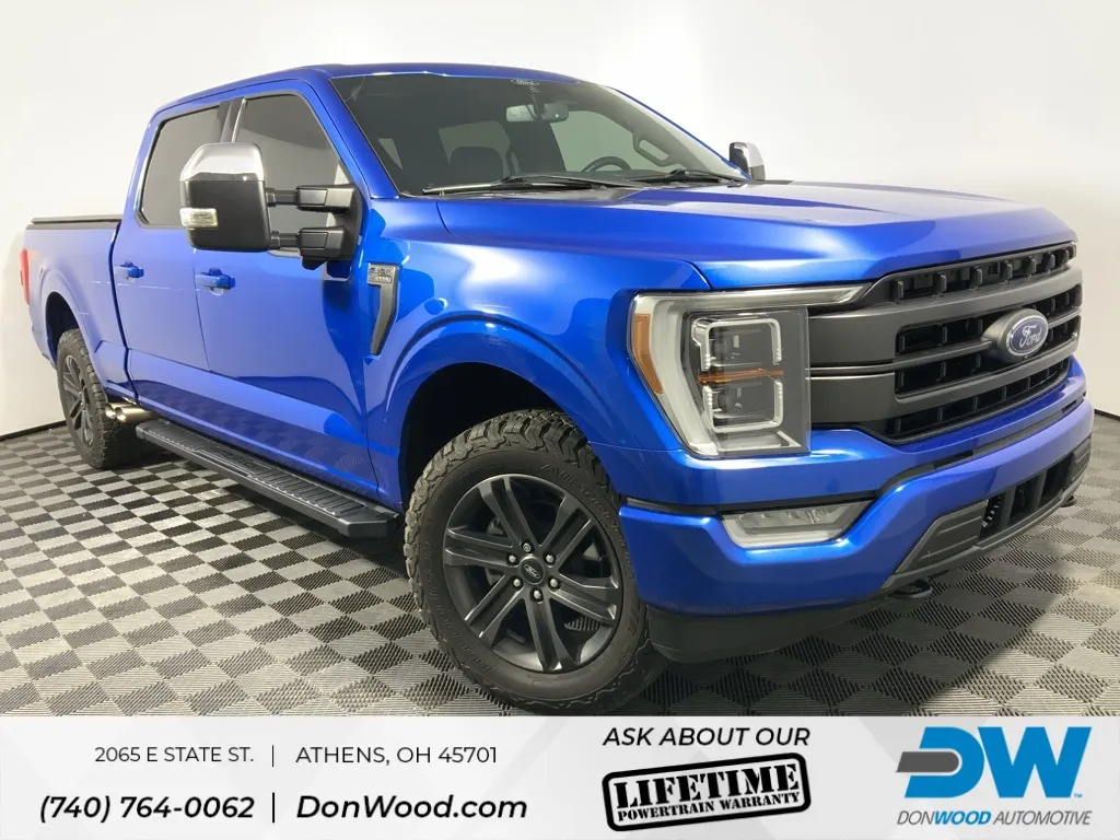 Blue 2021 Ford F-150 Lariat for sale in Athens, OH