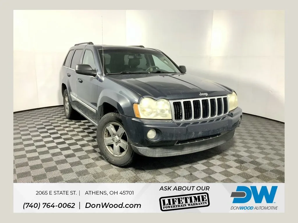 Blue 2007 Jeep Grand Cherokee Limited for sale in Athens, OH