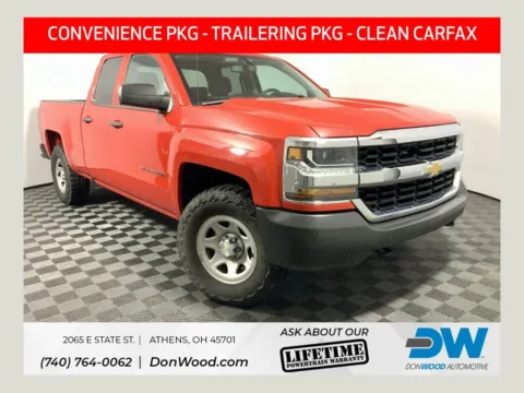 Red 2018 Chevrolet Silverado 1500 WT for sale in Athens, OH