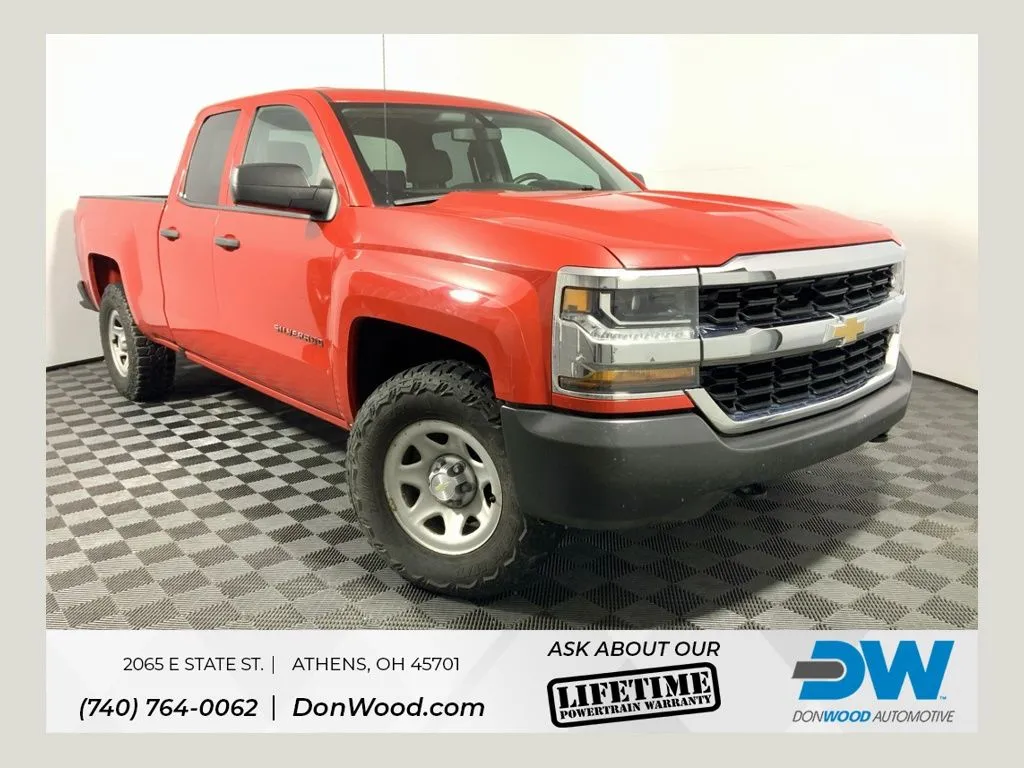 Red 2018 Chevrolet Silverado 1500 WT for sale in Athens, OH