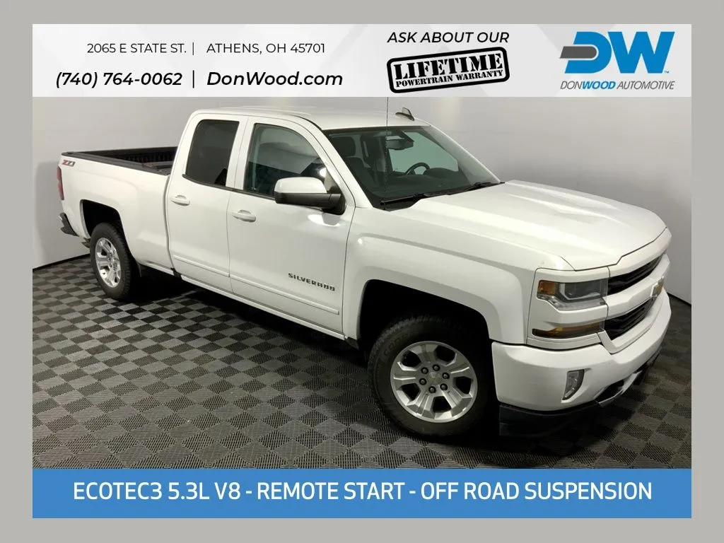 White 2016 Chevrolet Silverado 1500 LT for sale in Athens, OH