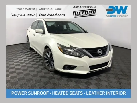 White 2017 Nissan Altima 2.5 SL for sale in Athens, OH