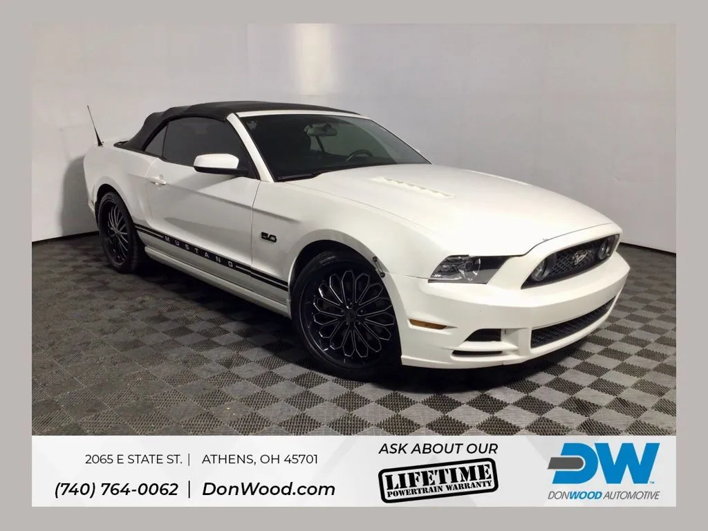 White 2013 Ford Mustang GT for sale in Athens, OH