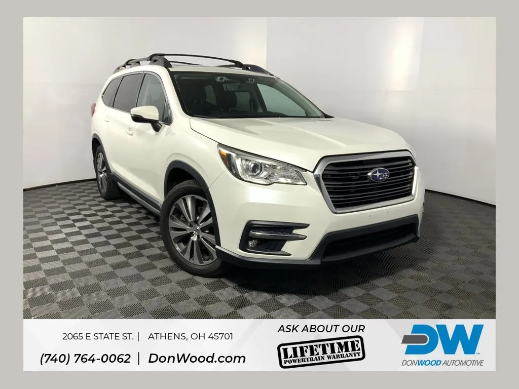 White 2021 Subaru Ascent Limited for sale in Athens, OH