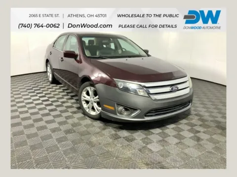 Red 2012 Ford Fusion SE for sale in Athens, OH