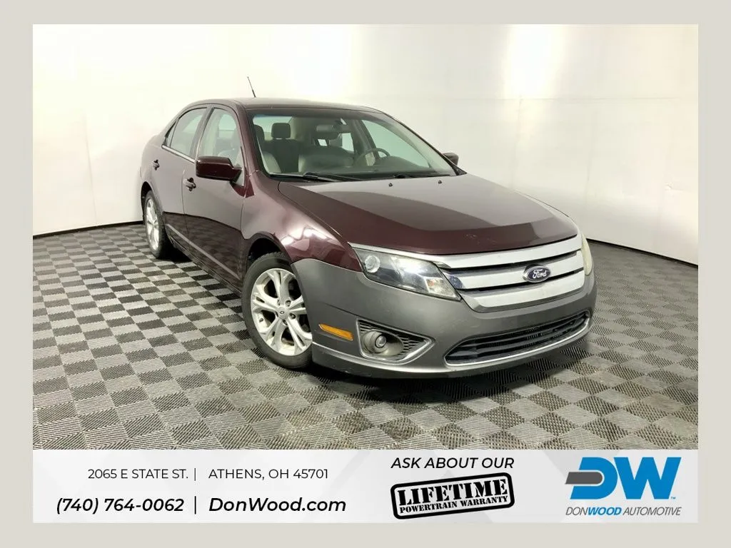 Red 2012 Ford Fusion SE for sale in Athens, OH