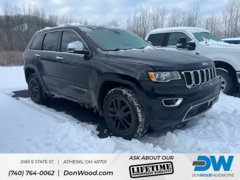 Black 2018 Jeep Grand Cherokee Limited for sale in Athens, OH