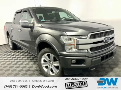 Gray 2018 Ford F-150 Platinum for sale in Athens, OH