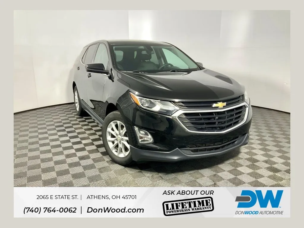 Black 2019 Chevrolet Equinox LT for sale in Athens, OH