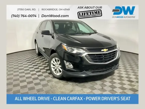Black 2019 Chevrolet Equinox LT for sale in Athens, OH
