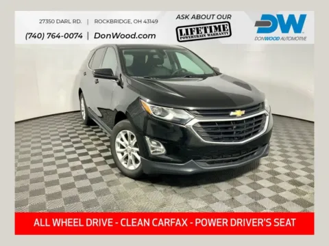Black 2019 Chevrolet Equinox LT for sale in Athens, OH