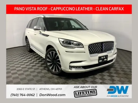 White 2022 Lincoln Aviator Plug-In Hybrid Black Label Grand Touring for sale in Athens, OH