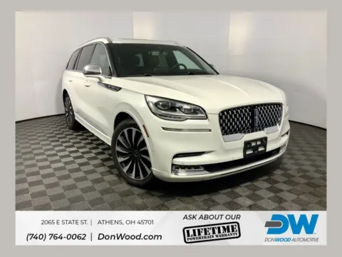 White 2022 Lincoln Aviator Plug-In Hybrid Black Label Grand Touring for sale in Athens, OH