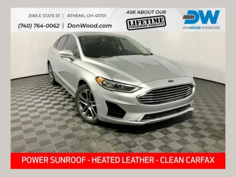 Silver 2019 Ford Fusion SEL for sale in Athens, OH