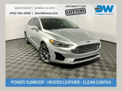 Silver 2019 Ford Fusion SEL for sale in Athens, OH