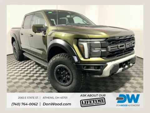 Green 2025 Ford F-150 Raptor for sale in Athens, OH