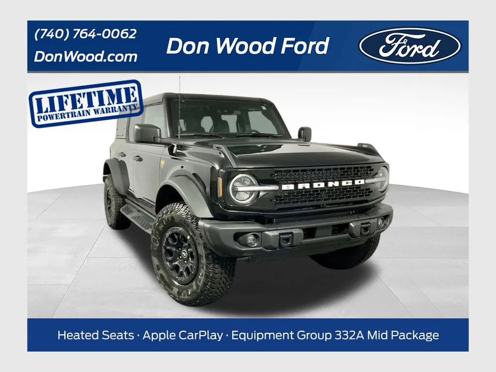 Black 2026 Ford Bronco Badlands for sale in Athens, OH