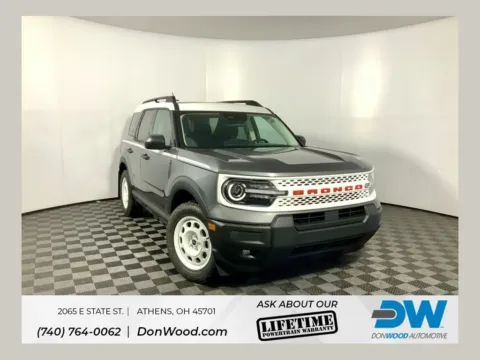 Gray 2026 Ford Bronco Sport Heritage for sale in Athens, OH