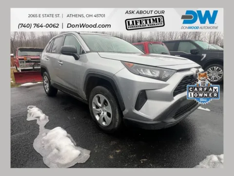 Green 2021 Toyota RAV4 LE for sale in Athens, OH