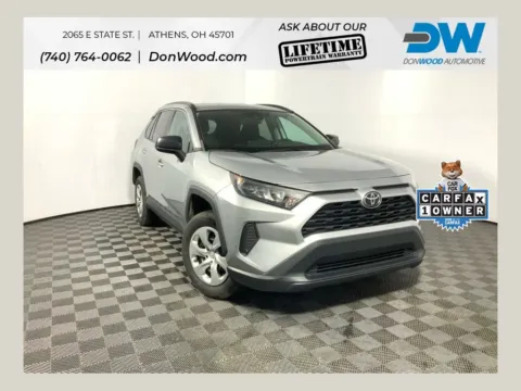 Green 2021 Toyota RAV4 LE for sale in Athens, OH