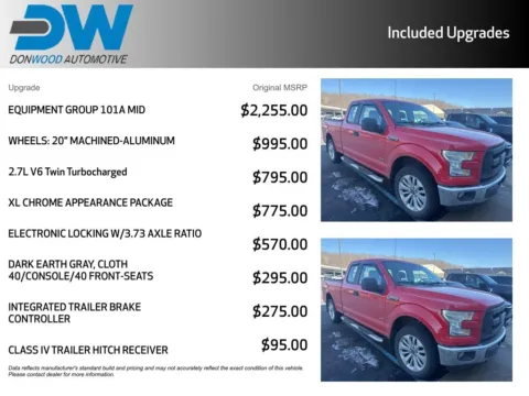 Another view of 2016 Ford F-150 XL for sale in Athens, OH at Don Wood Ford Lincoln