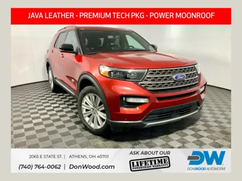 Red 2021 Ford Explorer King Ranch for sale in Athens, OH