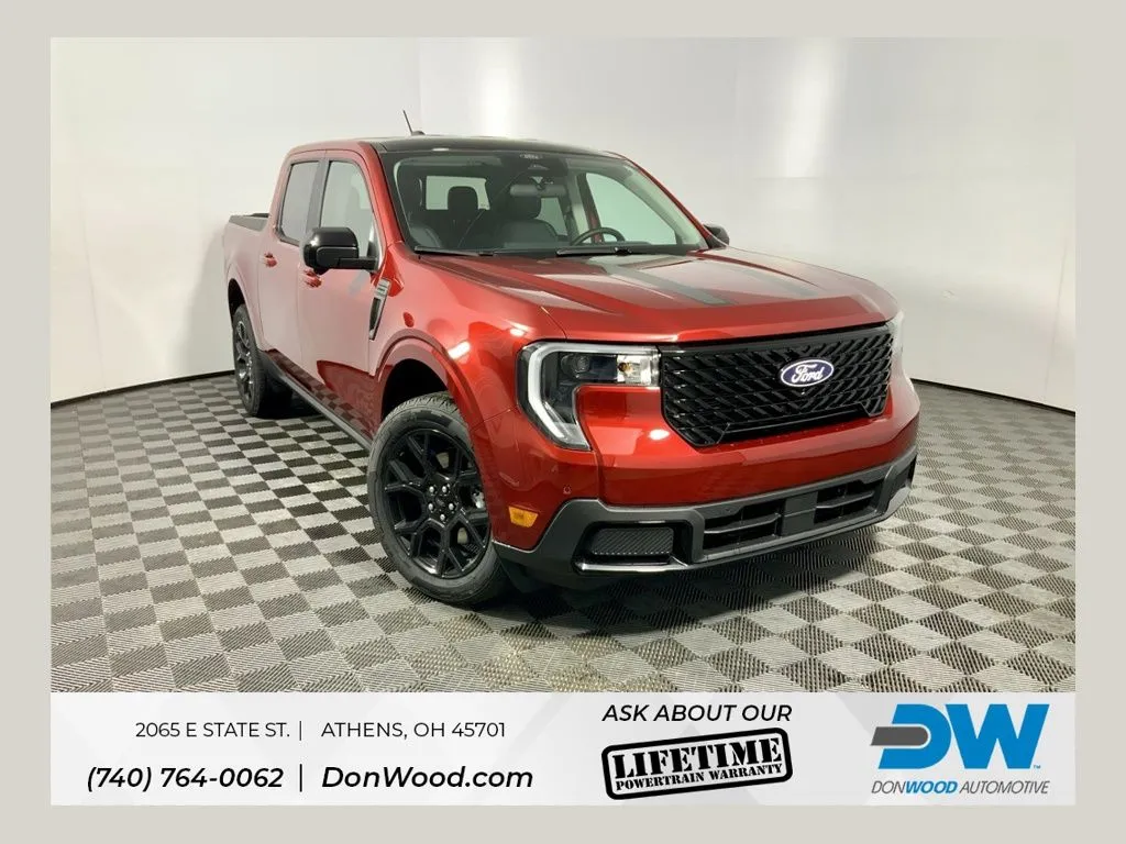Red 2026 Ford Maverick Lariat for sale in Athens, OH