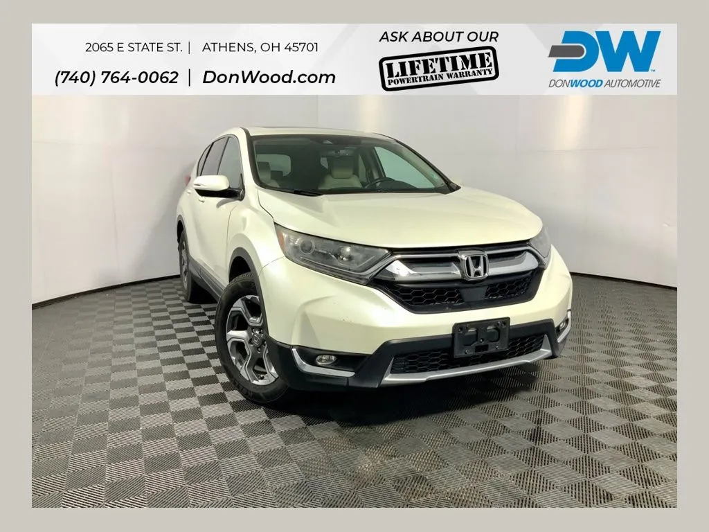 White 2018 Honda CR-V EX-L for sale in Athens, OH