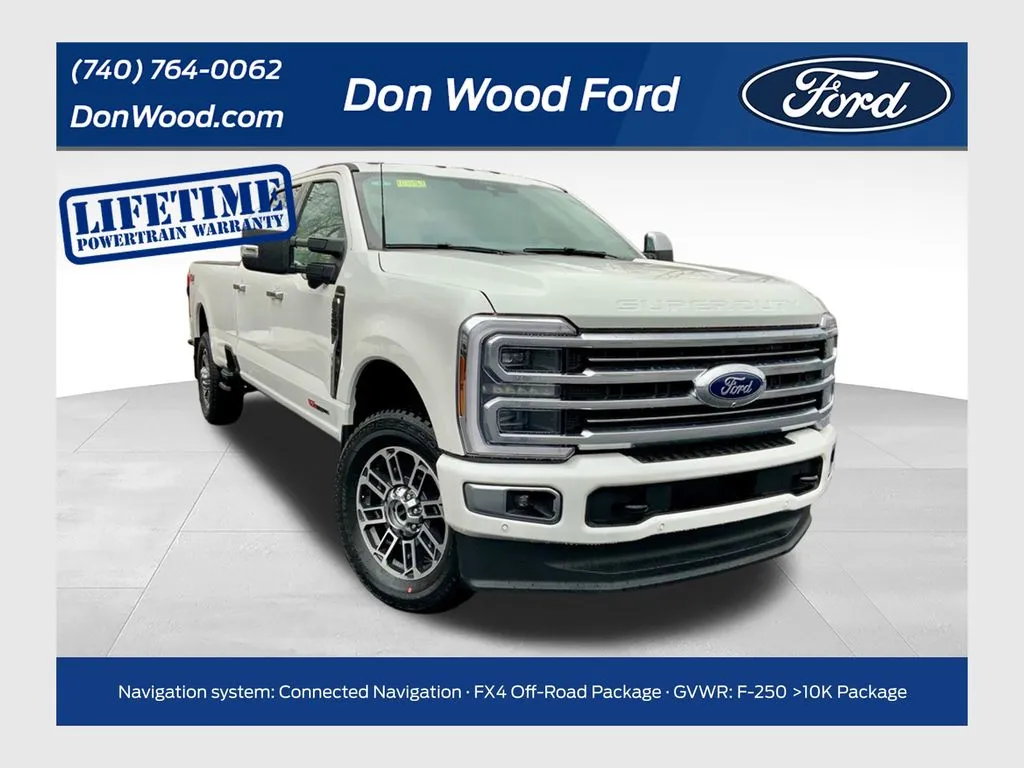 White 2026 Ford F-250SD Platinum for sale in Athens, OH