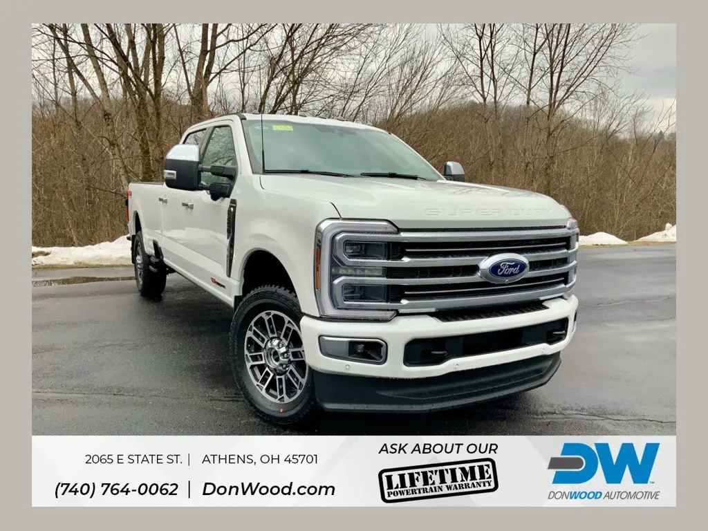 White 2026 Ford F-250SD Platinum for sale in Athens, OH