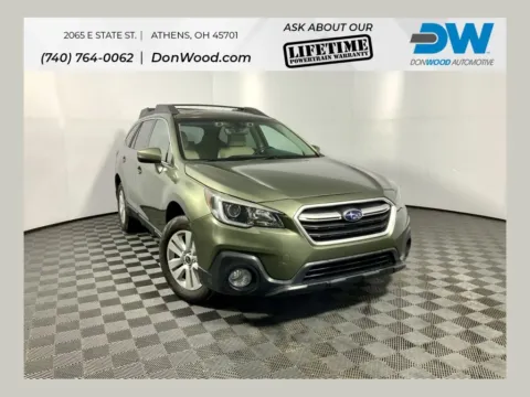 Green 2019 Subaru Outback 2.5i Premium for sale in Athens, OH