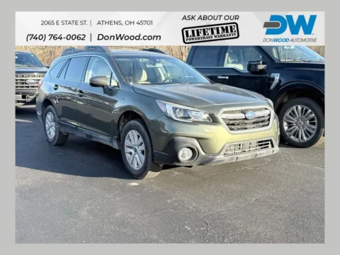 Green 2019 Subaru Outback 2.5i Premium for sale in Athens, OH