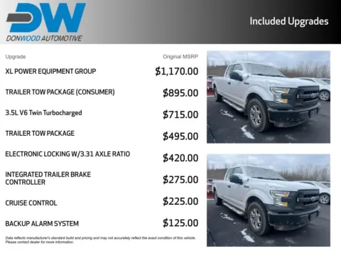 Another view of 2016 Ford F-150 XL for sale in Athens, OH at Don Wood Ford Lincoln