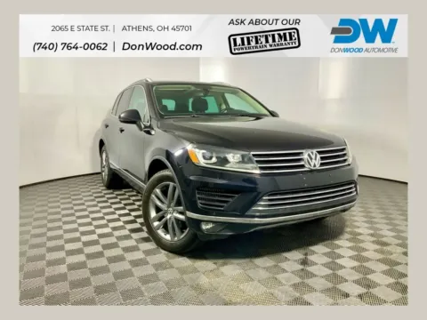 Black 2016 Volkswagen Touareg V6 TDI for sale in Athens, OH