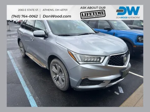 White 2017 Acura MDX 3.5L for sale in Athens, OH