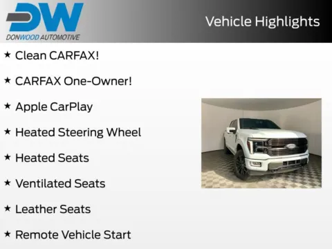Another view of 2025 Ford F-150 Platinum for sale in Athens, OH at Don Wood Ford Lincoln