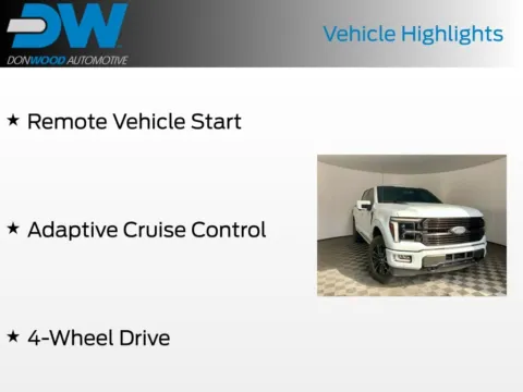 Another view of 2025 Ford F-150 Platinum for sale in Athens, OH at Don Wood Ford Lincoln