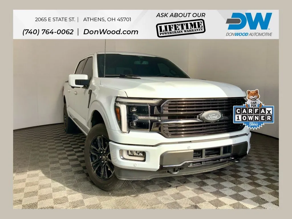 White 2025 Ford F-150 Platinum for sale in Athens, OH