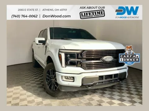 White 2025 Ford F-150 Platinum for sale in Athens, OH